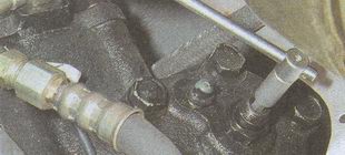 регулировочный винт рулевого механизма ГАЗ 31105